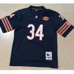 Men's Chicago Bears 1983 Walter Payton Navy Throwback Retired Player Jersey