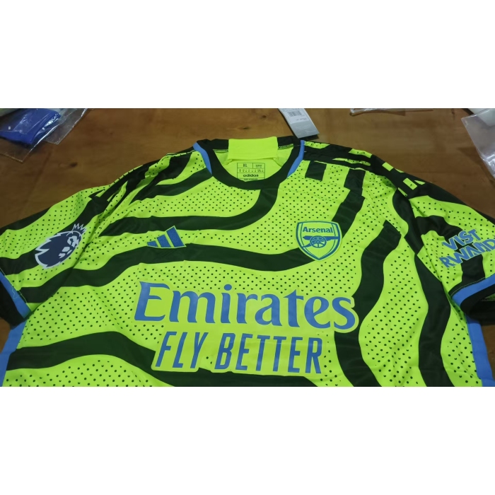 Premier League Thomas Arsenal Away Jersey 23/24