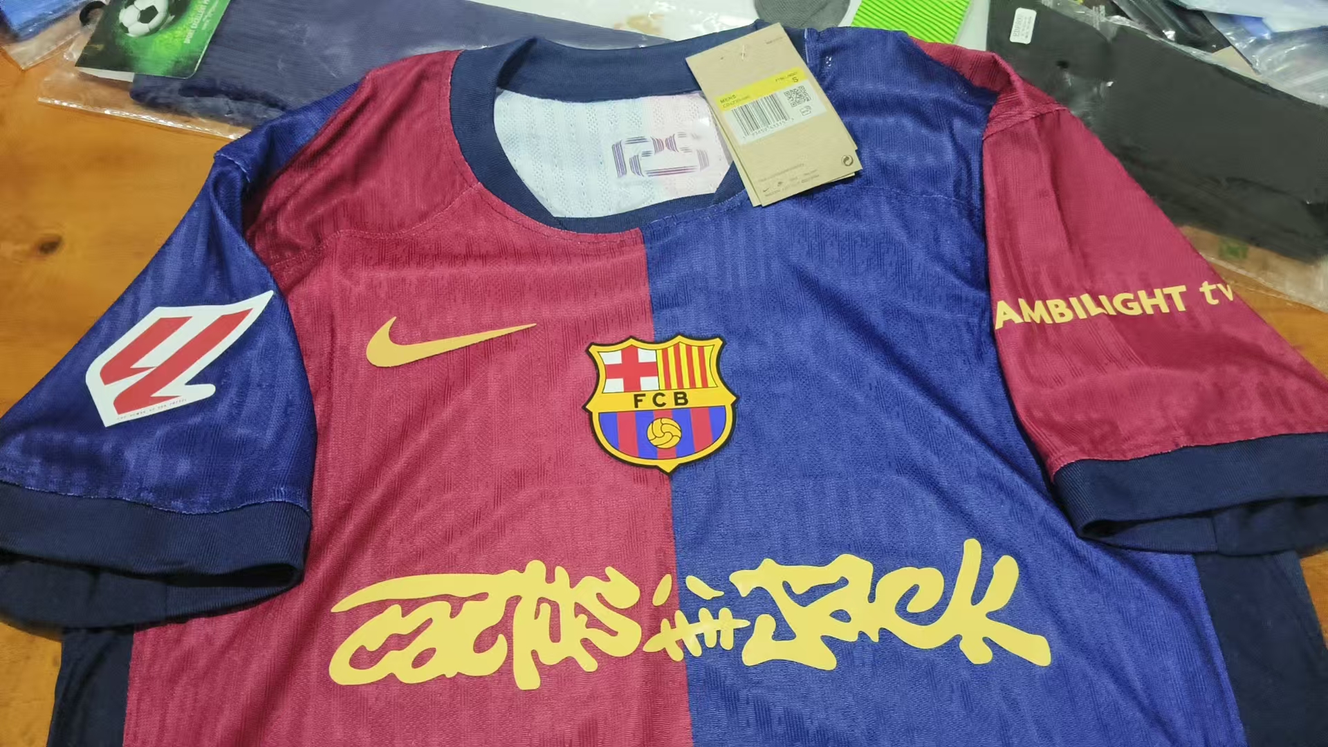 FC BARCELONA 2024/25 MATCH HOME X CACTUSJACK JERSEY