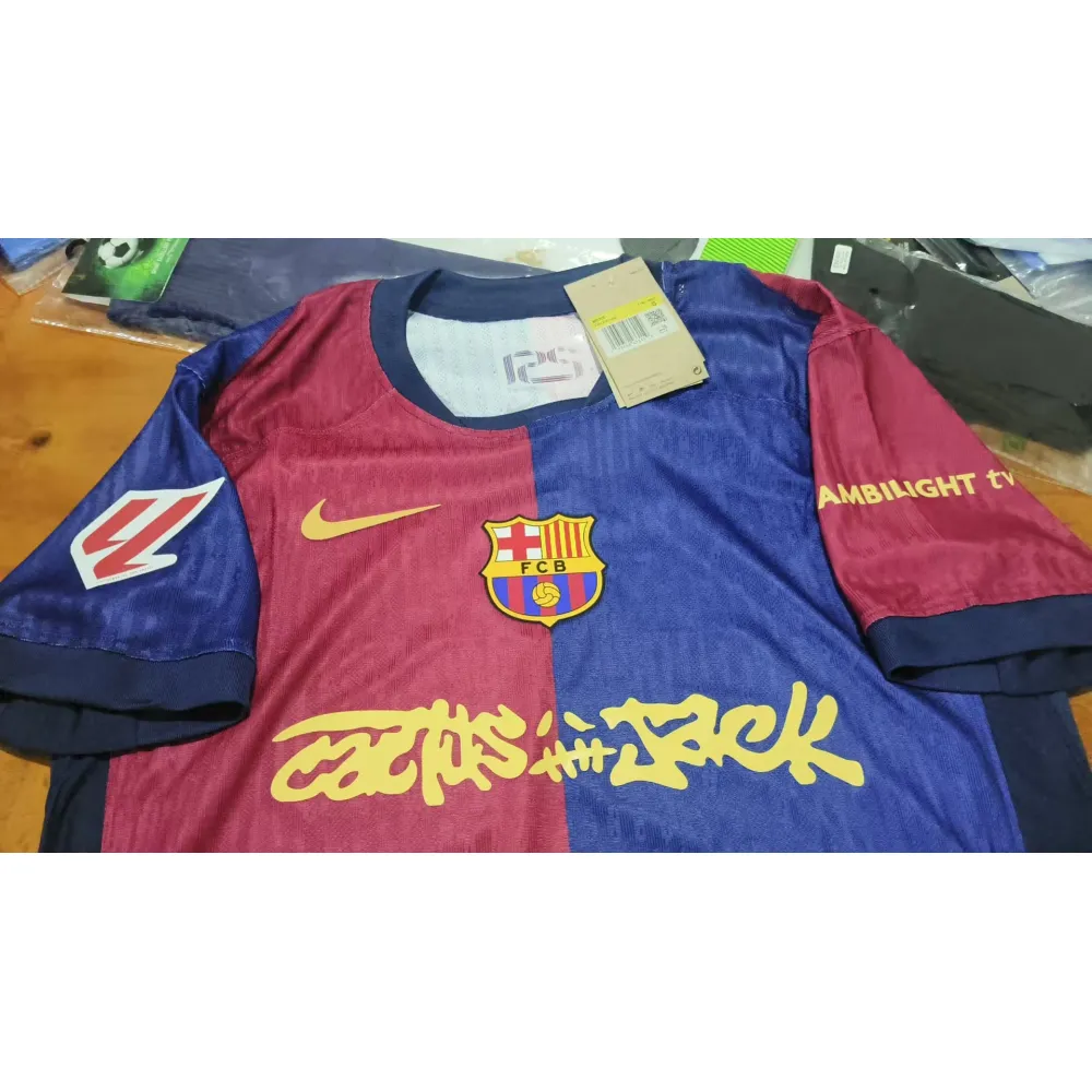 FC BARCELONA 2024/25 MATCH HOME X CACTUSJACK JERSEY