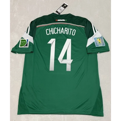ADIDAS MEXICO CHICHARITO FIFA WORLD CUP BRASIL 2014 SIZE MEDIUM USA CHIVAS 01