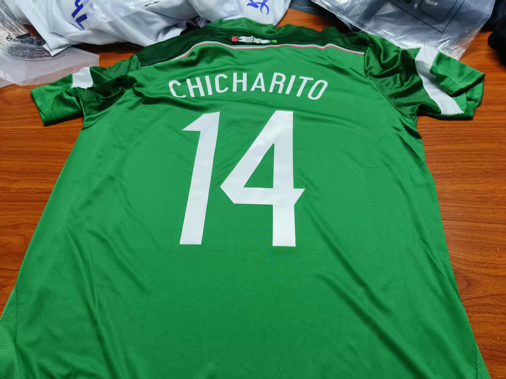 ADIDAS MEXICO CHICHARITO FIFA WORLD CUP BRASIL 2014 SIZE MEDIUM USA CHIVAS