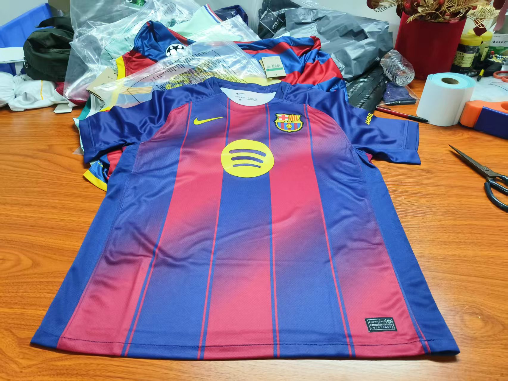 Lamine Yamal #19 Barcelona Soccer Jersey Home and Away 25/26