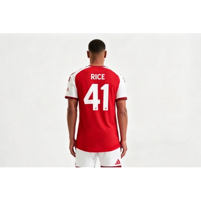 Arsenal 2026/27 #41 Rice Home Jersey - Fan Version Classic Football Shirt | Regular Fit 02