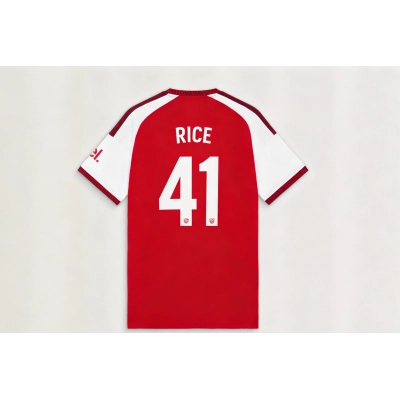 Arsenal 26/27 #41 Rice Home Jersey - Player Version Football Shirt | Slim Fit 02