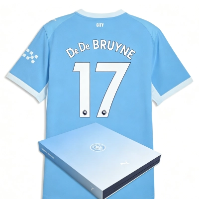 Manchester City 26/27 #17 De Bruyne Home Jersey - Player Version Football Shirt | Slim Fit 02