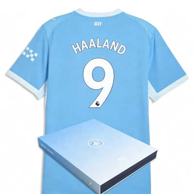 Manchester City 2026/27 #9 Haaland Home Jersey - Fan Version Classic Football Shirt | Regular Fit 02