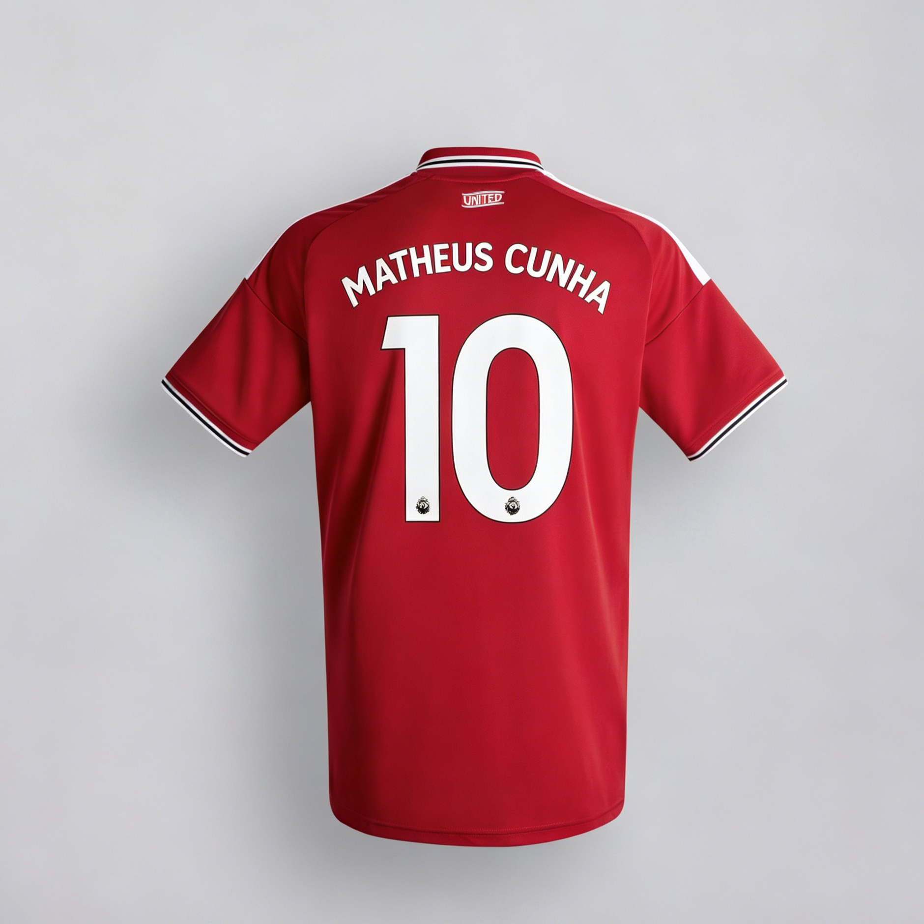 Manchester United 2026/27 #10 Matheus Cunha Home Jersey - Fan Version Classic Football Shirt | Regular Fit