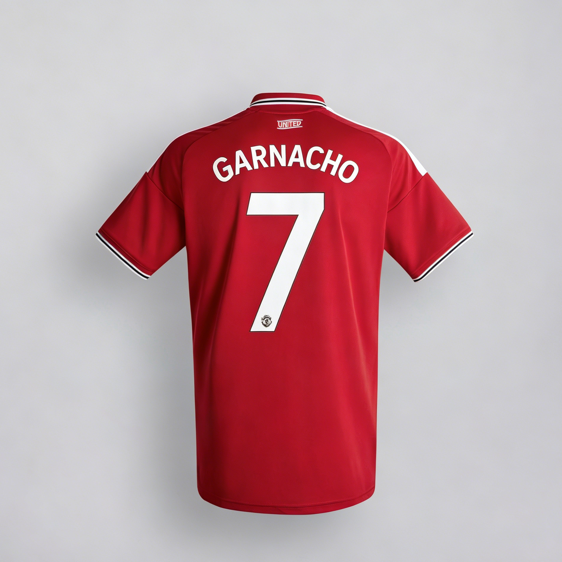 Manchester United 2026/27 #7 Garnacho Home Jersey - Fan Version Classic Football Shirt | Regular Fit