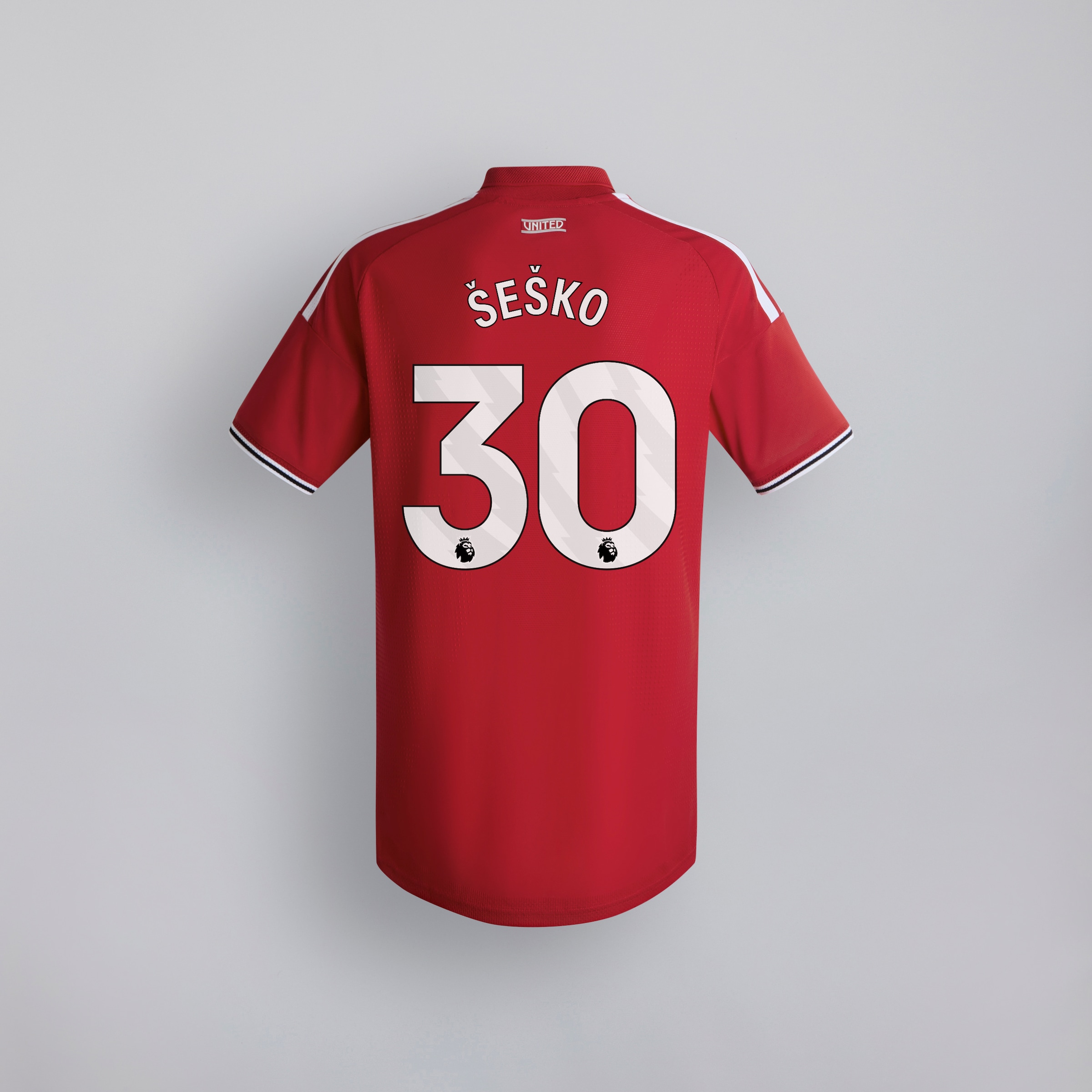 Manchester United 26/27 #30 Benjamin Šeško Home Jersey - Player Version Football Shirt | Slim Fit