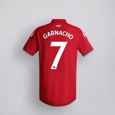 Manchester United 26/27 #7 Garnacho Home Jersey - Player Version Football Shirt | Slim Fit 02