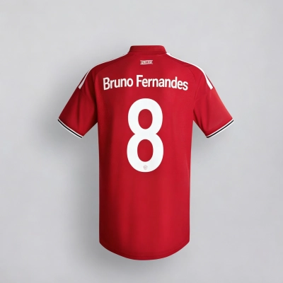 Manchester United 26/27 #8 Bruno Fernandes Home Jersey - Player Version Football Shirt | Slim Fit 02