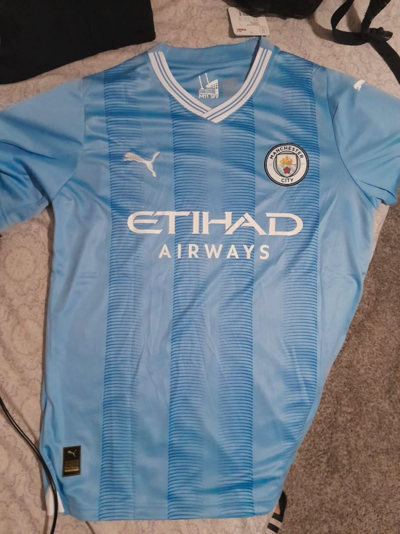 Premier League Manchester City Home Jersey 23/24 review Ngde