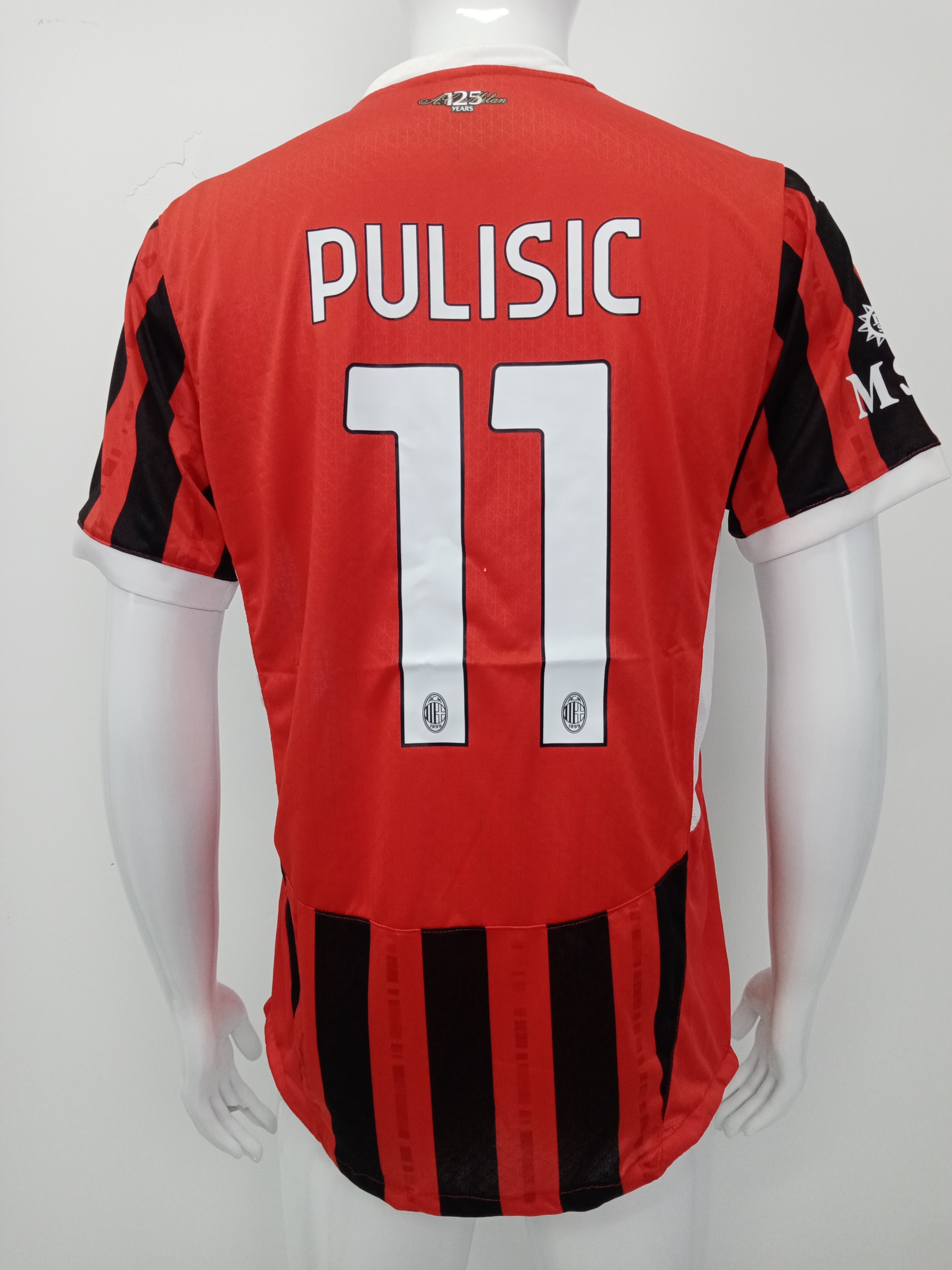 Men's Player Pulisic AC Milan Home Jersey 24/25 review Peed 01