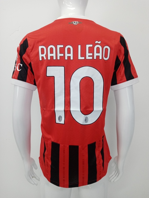 Men's Player Rafa Leao AC Milan Home Jersey 24/25 review 