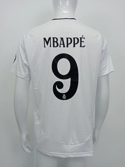 Kylian Mbappé Real Madrid 24/25 Replica Home Jersey review 