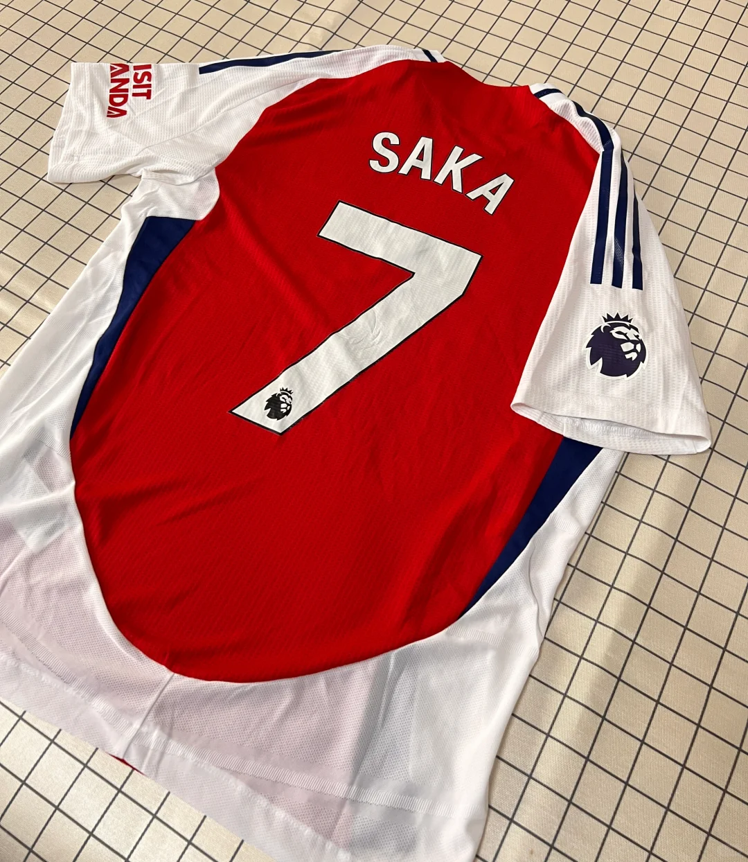 Men's Player Saka Arsenal Home Jersey 24/25 review nudoos