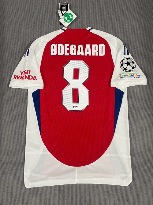 Men's Replica Ødegaard Arsenal Home Jersey 24/25 review 