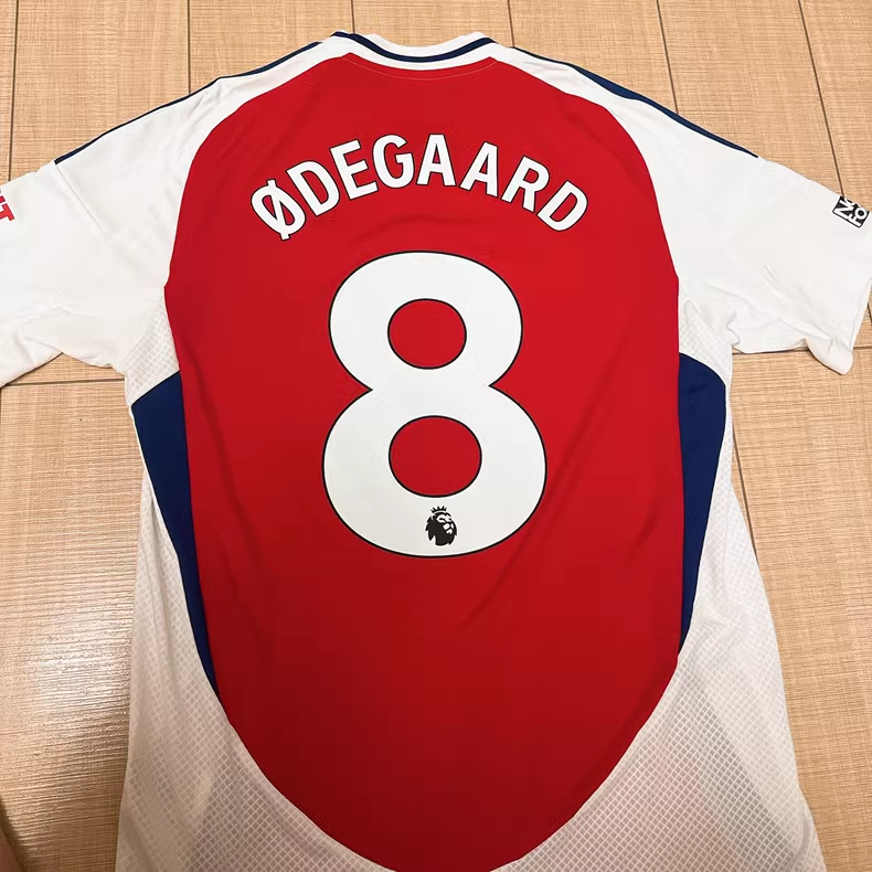 Men's Replica Ødegaard Arsenal Home Jersey 24/25 review lebrond 02