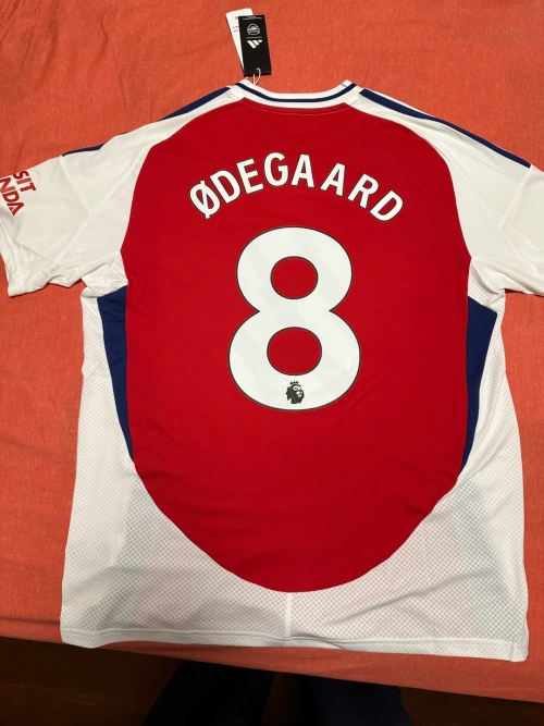 Men's Replica Ødegaard Arsenal Home Jersey 24/25 review 