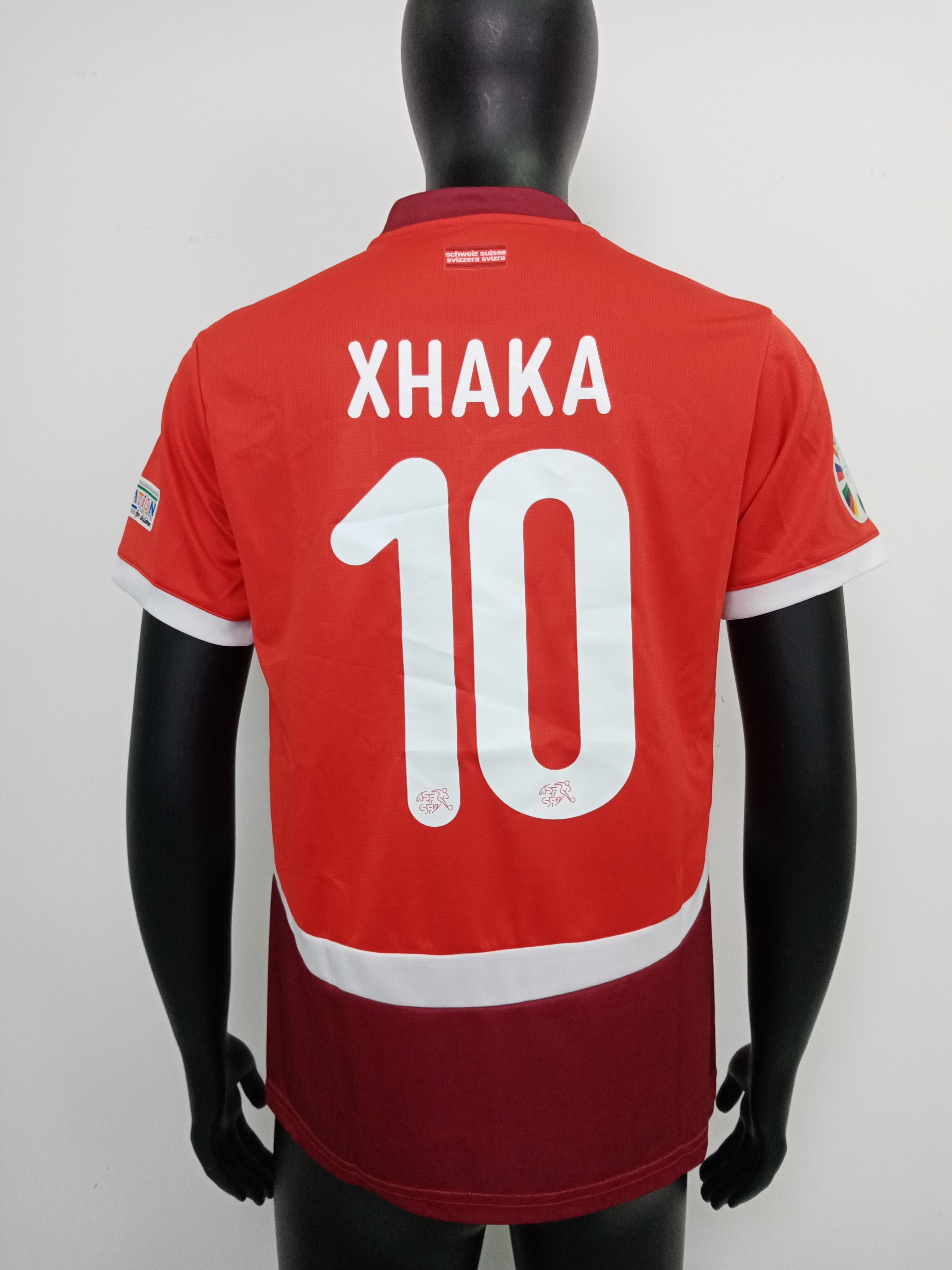 Granit Xhaka Switzerland 24/25 Home Jersey review Ojsdj 03