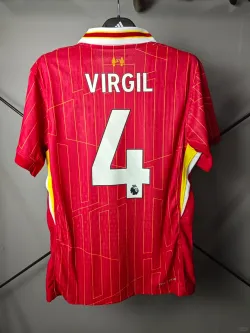 Virgil van Dijk Liverpool 24/25 Home Jersey review jorge