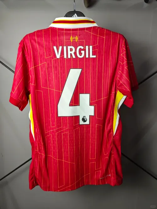 Virgil van Dijk Liverpool 24/25 Home Jersey review 