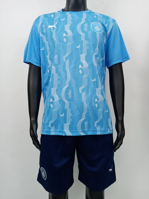 Manchester City Pre Match Training Jersey 24/25 Sky Blue review 