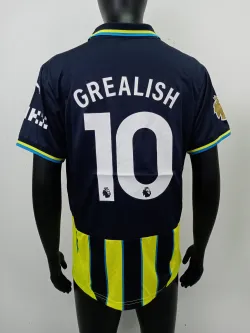 Jack Grealish Manchester City 24/25 Player Away Jersey review Rhsf 04