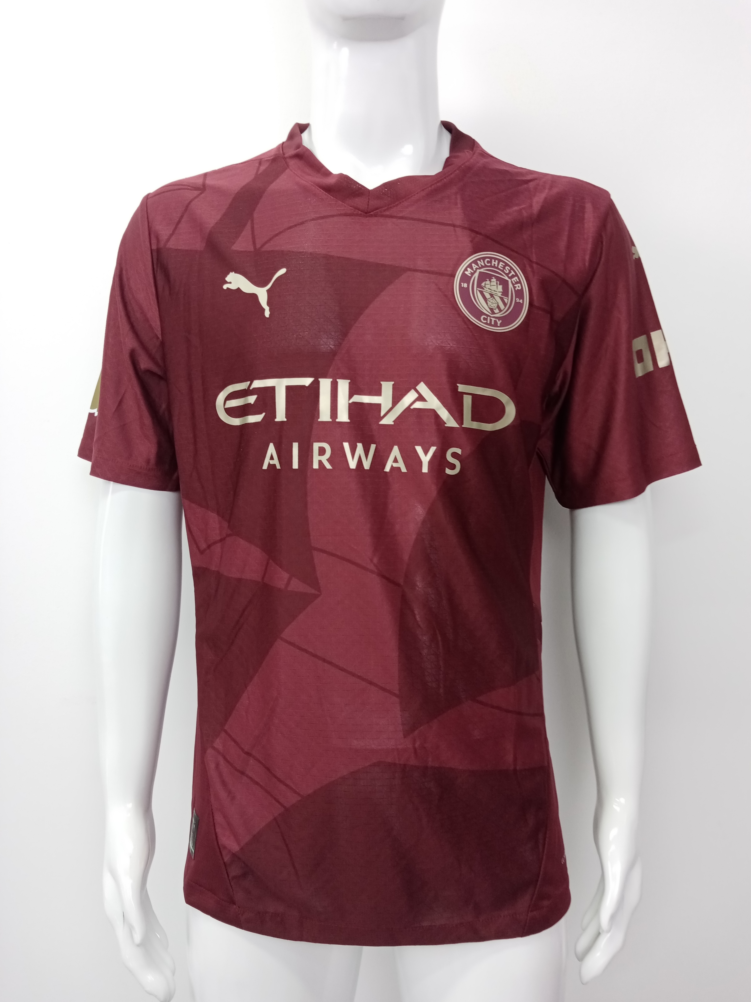 Jérémy Doku Manchester City 24/25 Player Third Jersey review RFVdbf 01