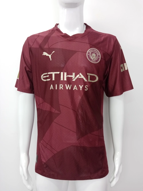 Jérémy Doku Manchester City 24/25 Player Third Jersey review 