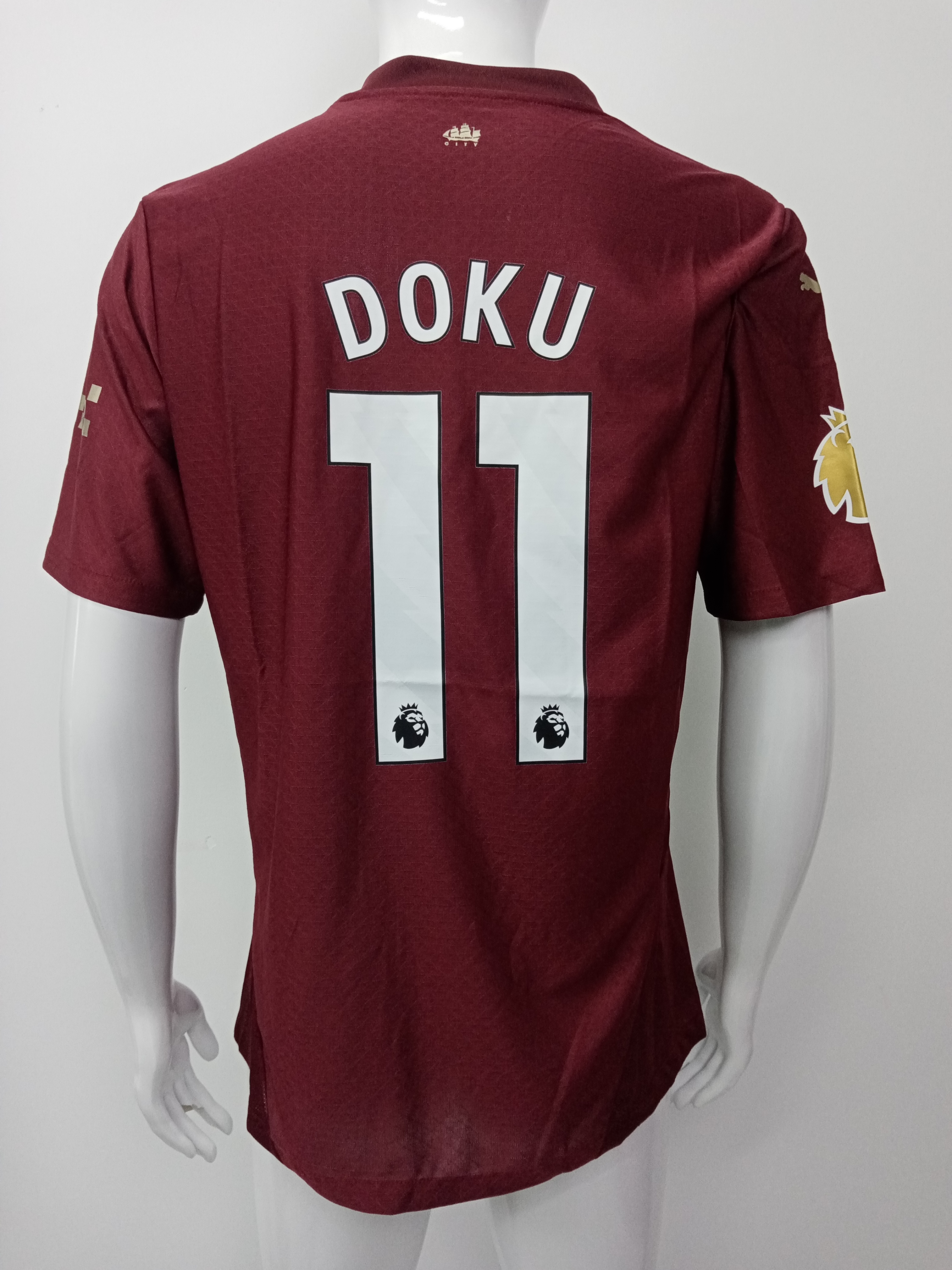 Jérémy Doku Manchester City 24/25 Player Third Jersey review RFVdbf 02