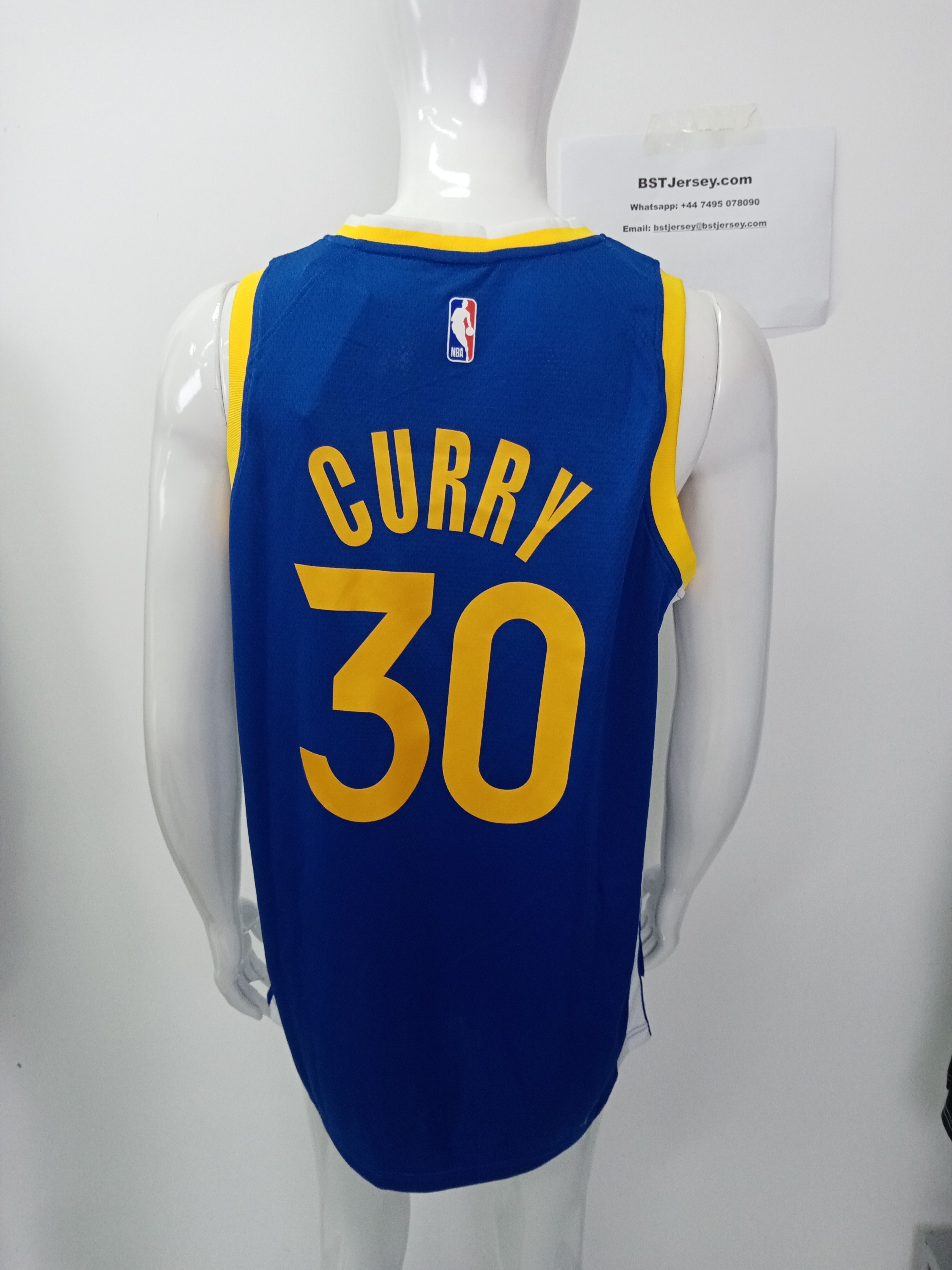 Stephen Curry Golden State Warriors Unisex Swingman Jersey Icon Edition Royal review RJSaa 02