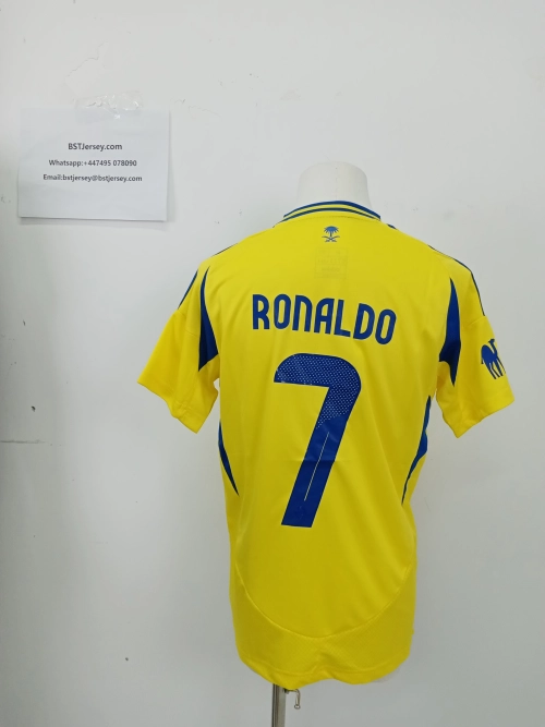 Cristiano Ronaldo Al Nassr 24/25 Home Jersey review 