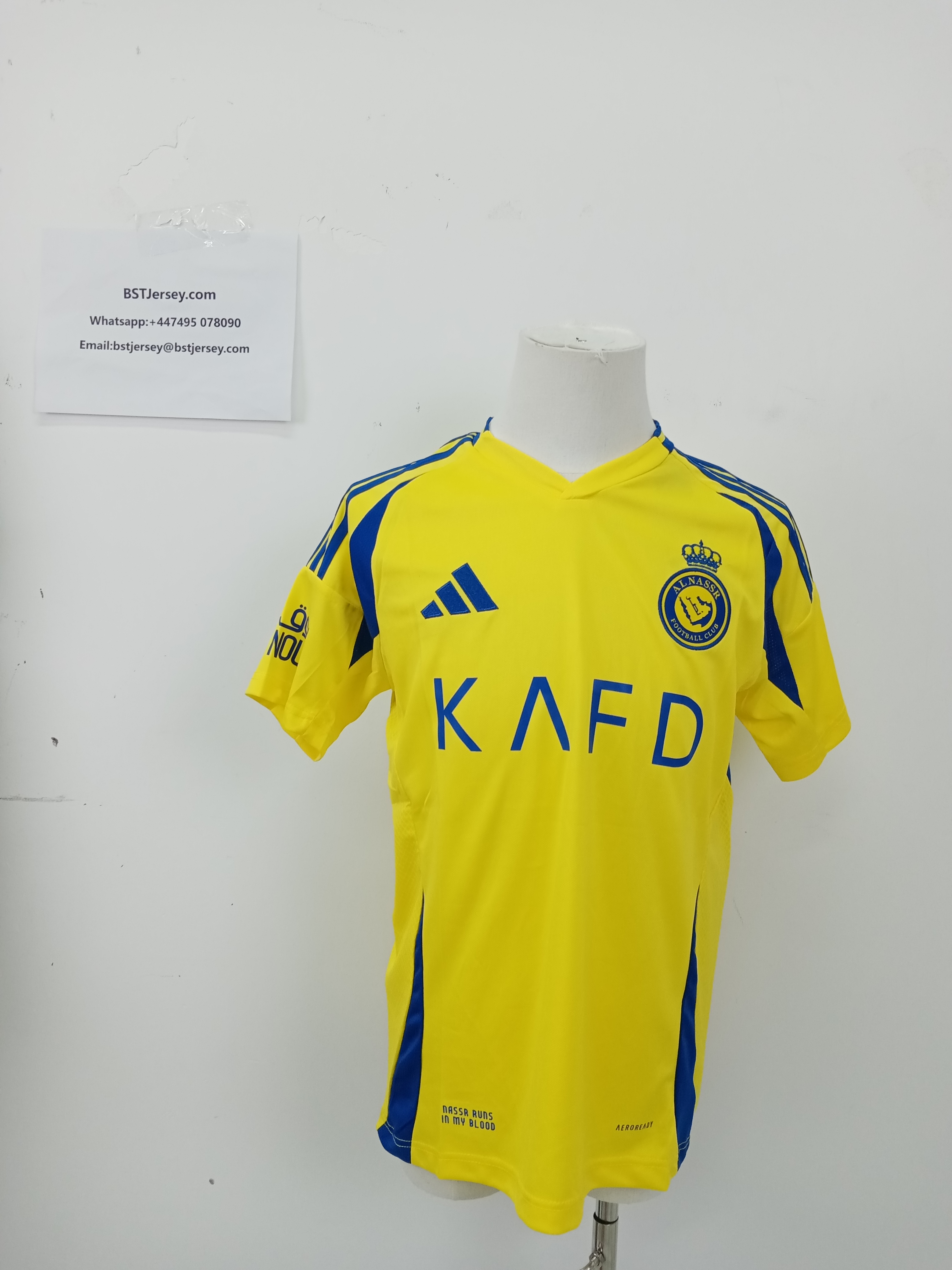 Cristiano Ronaldo Al Nassr 24/25 Home Jersey review TECd 04