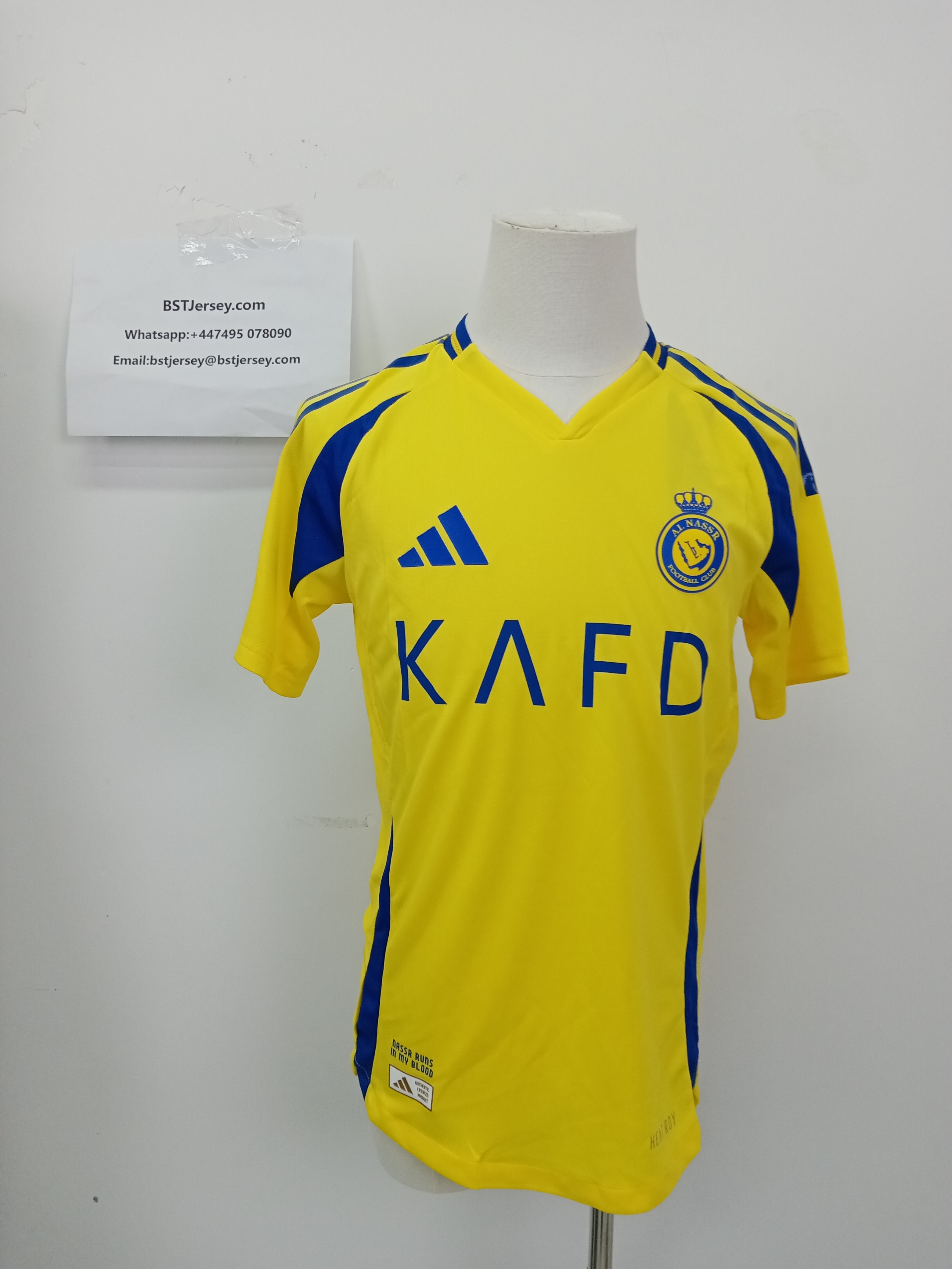 Cristiano Ronaldo Al Nassr 24/25 Player Home Jersey review Exdf 01