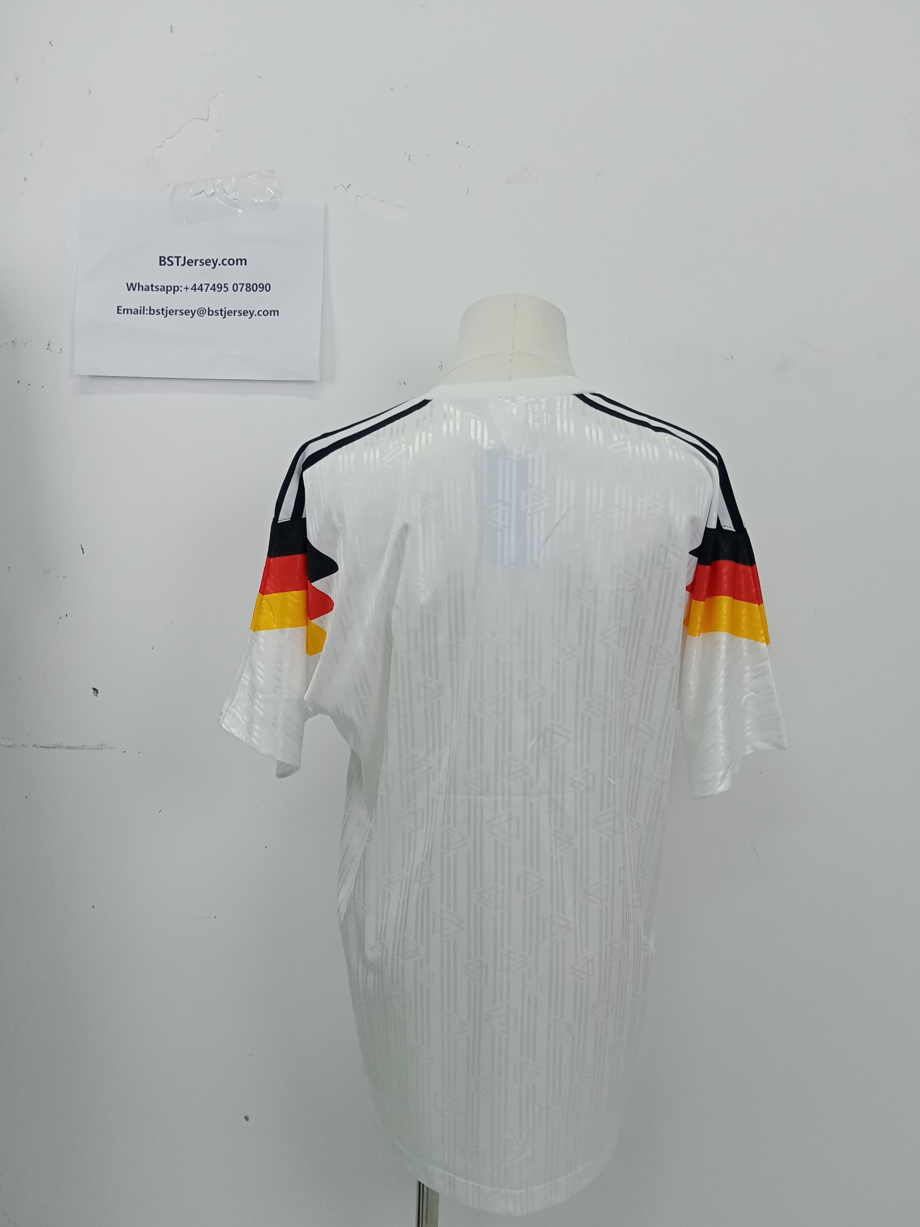 Germany 1988 Home Retro Kit review Ytjd 03