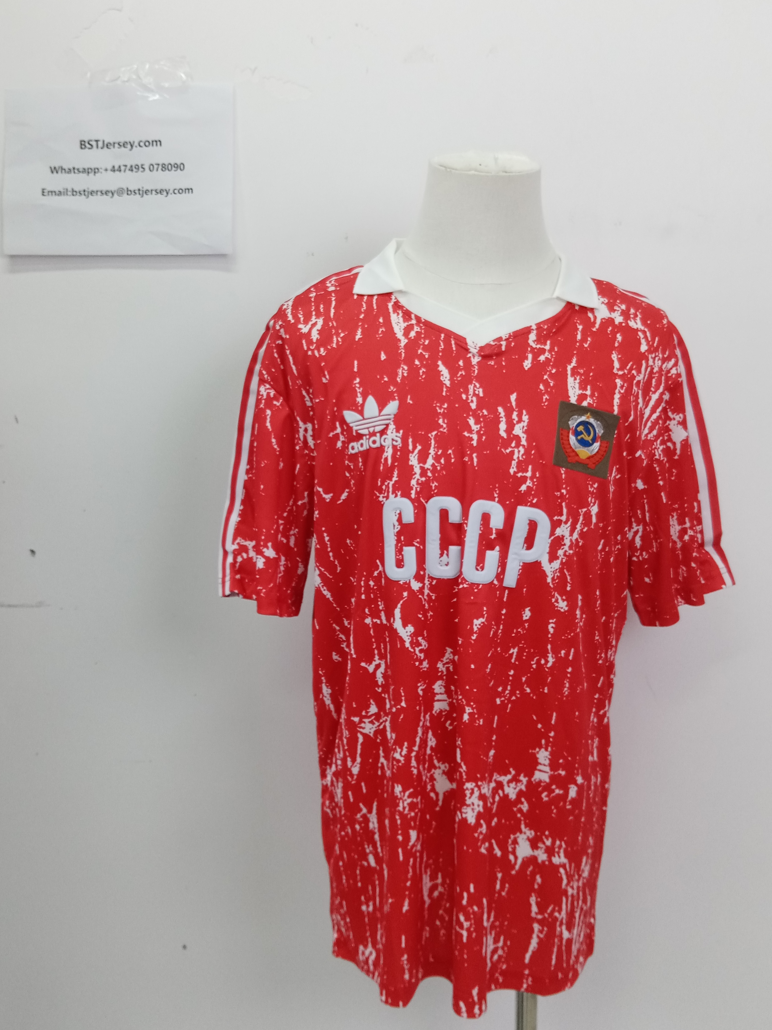Soviet Union USSR 1989/91 Home Shirt review Rdhfh 03