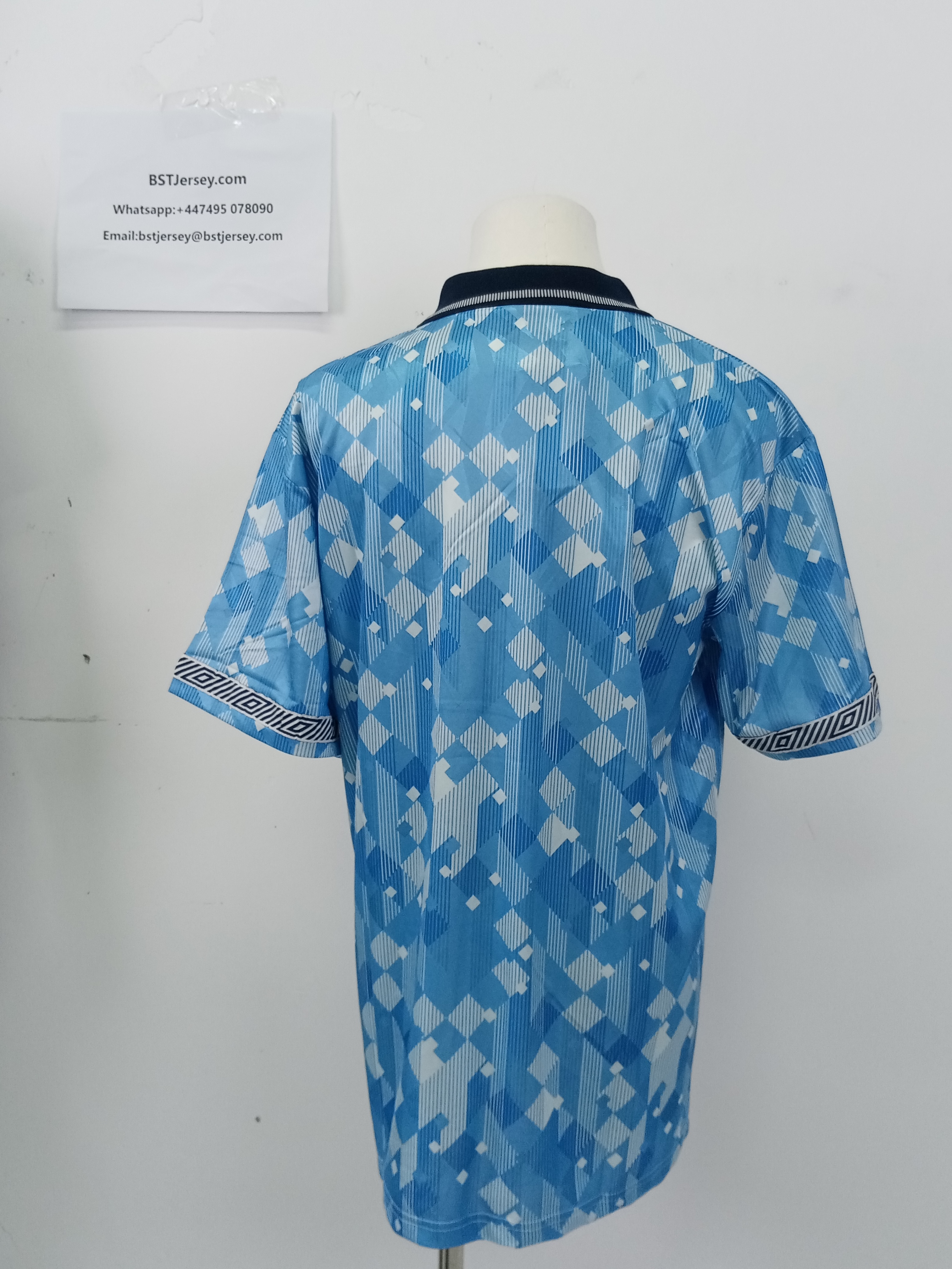 England 1990 World Cup Finals Third Shirt review hdgkd 02