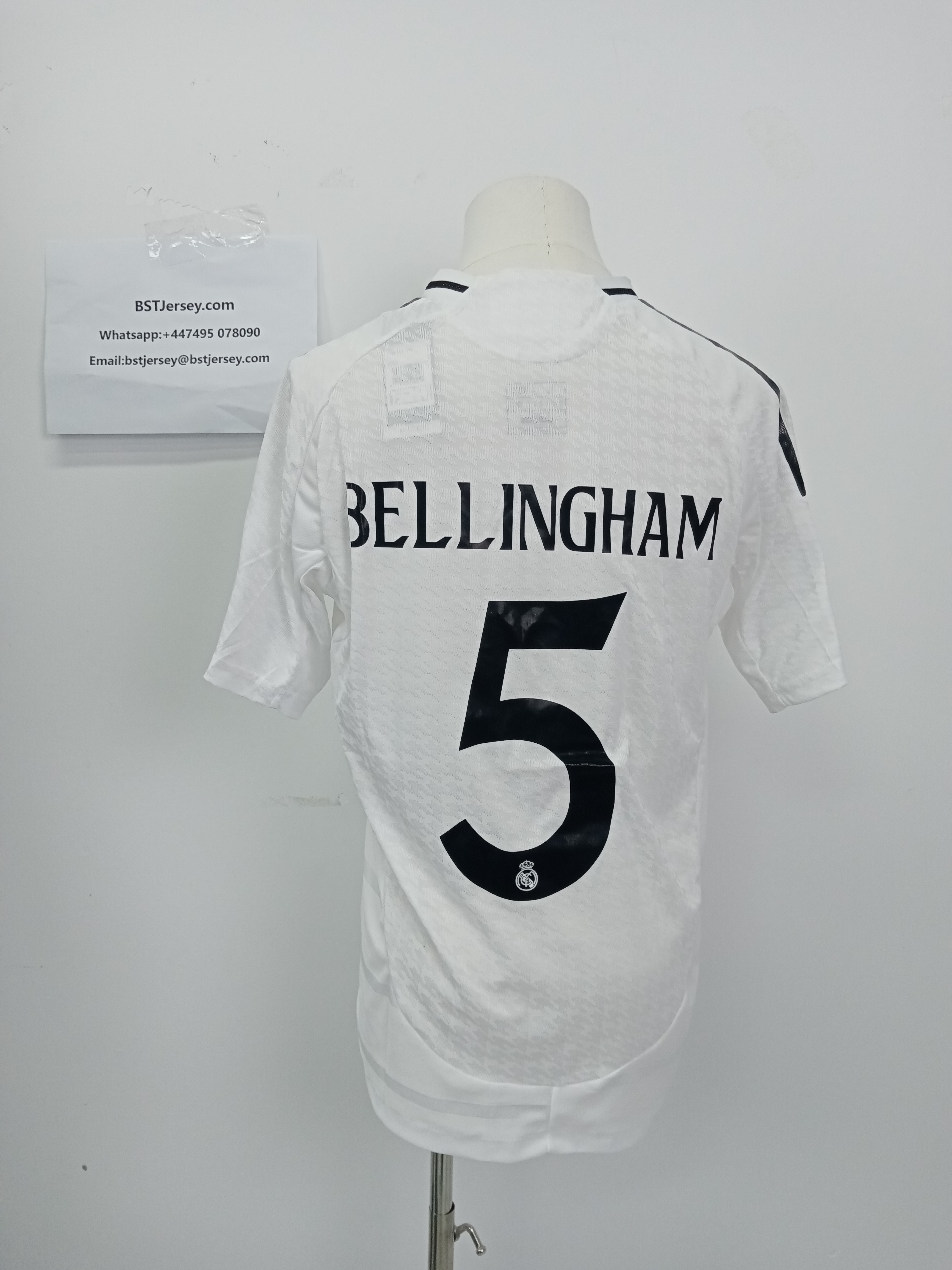 Jude Bellingham Real Madrid 24/25 Player Home Jersey review Yjs 03