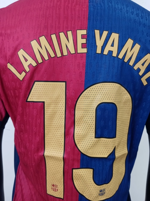 Lamine Yamal Barcelona 24/25 Player Home Jersey review 