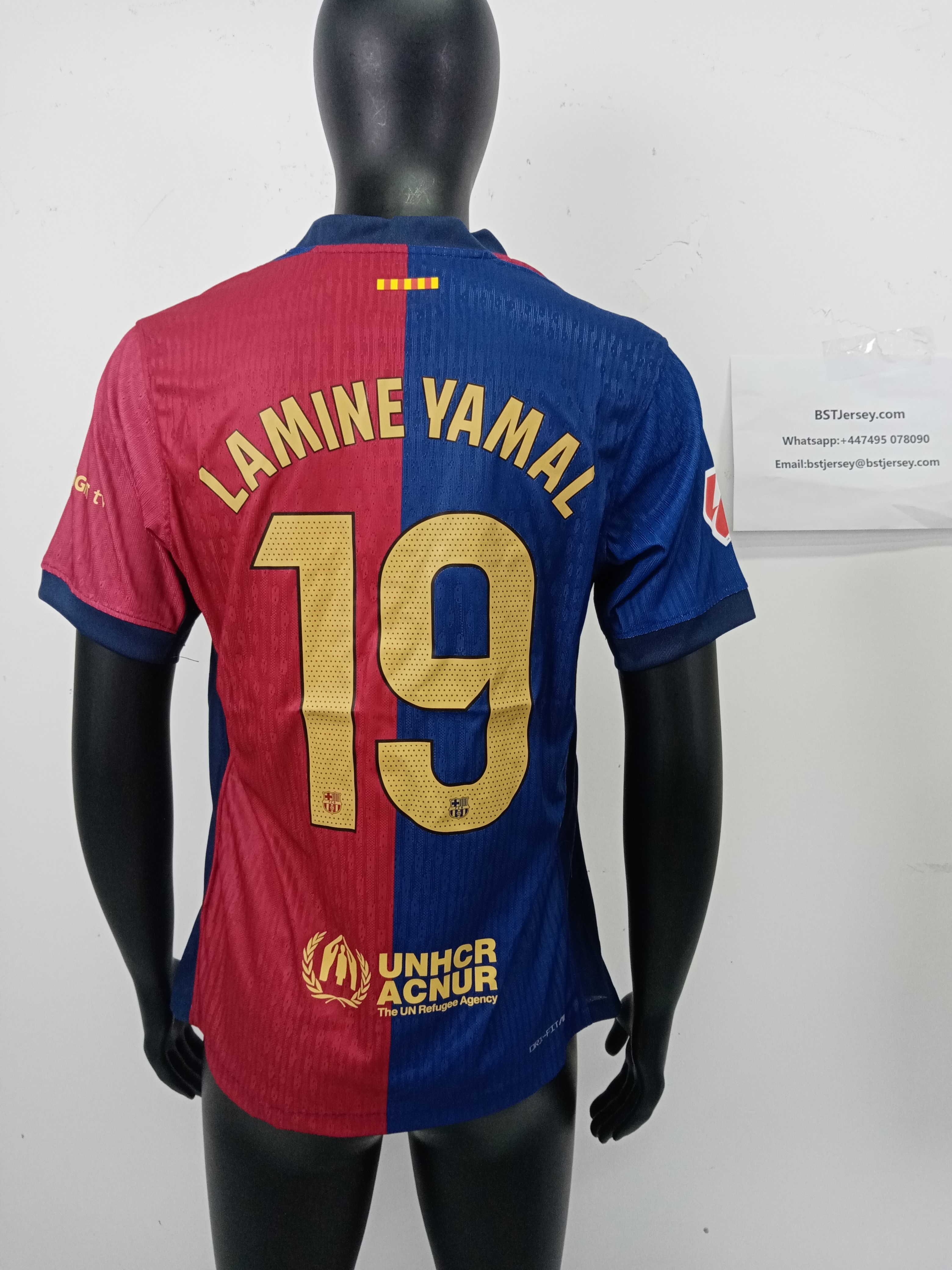Lamine Yamal Barcelona 24/25 Player Home Jersey review Jfjf 04