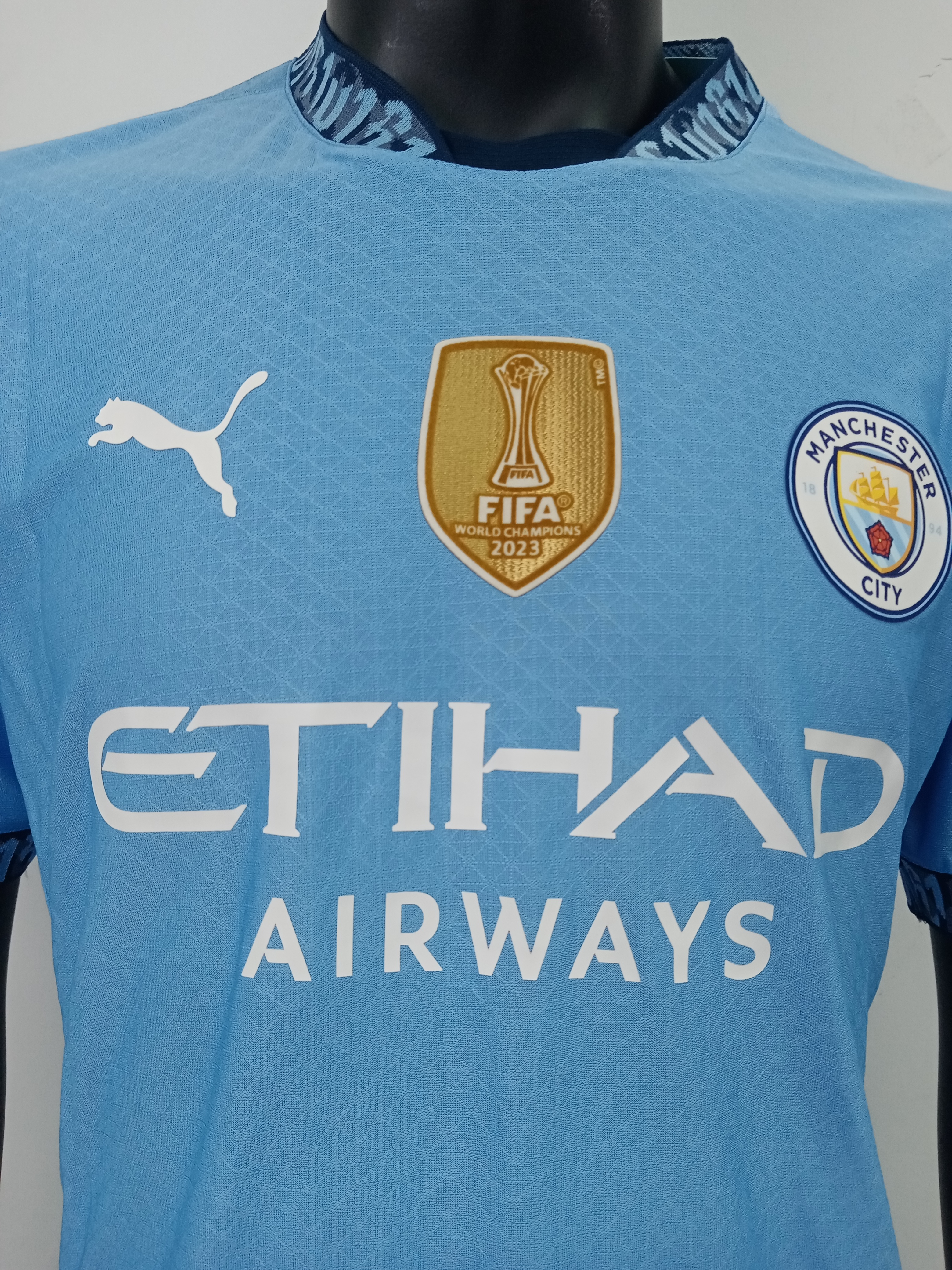 Erling Haaland Manchester City UCL 24/25 Player Home Jersey review DGHjrg 03