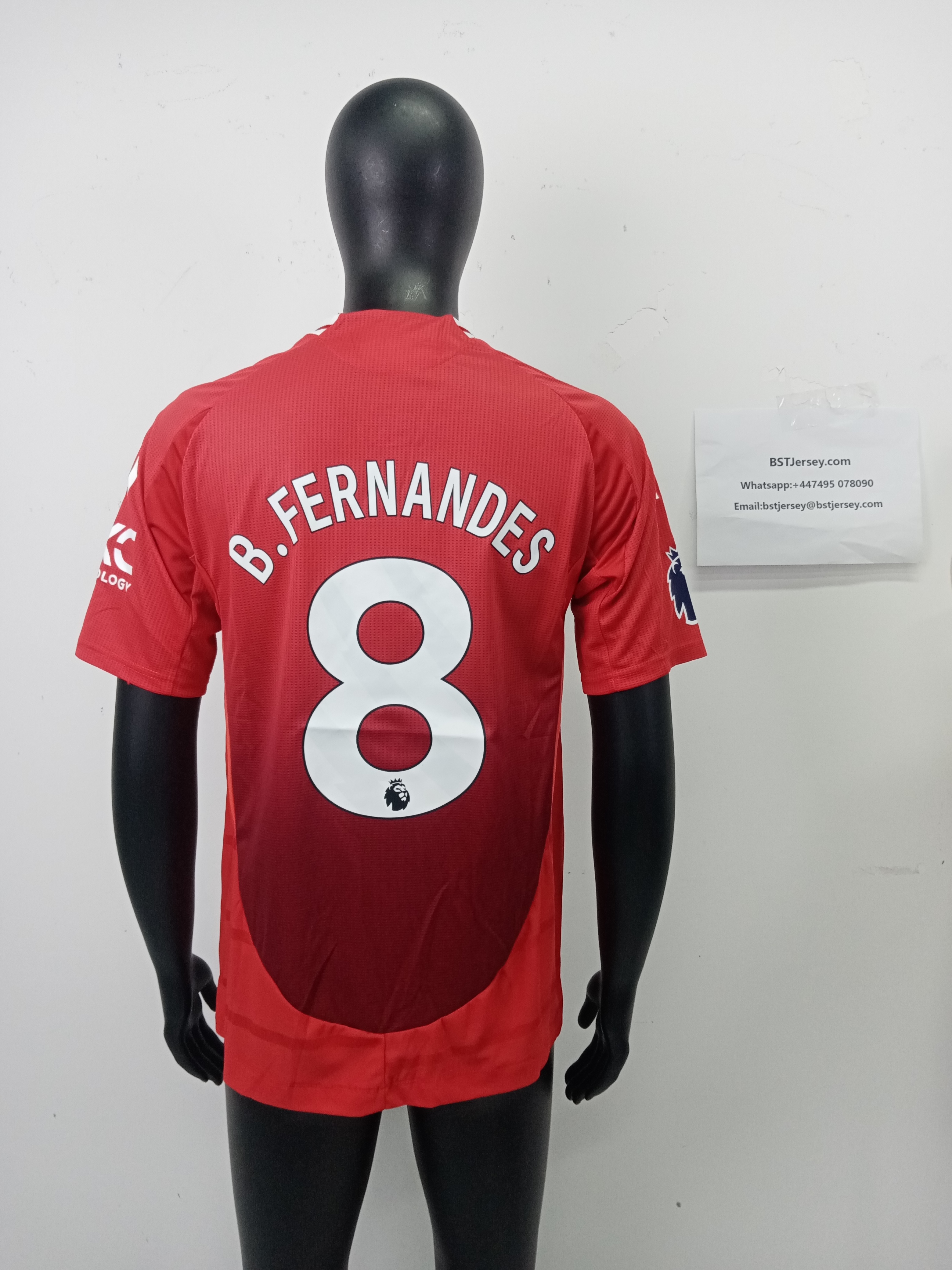 Bruno Fernandes Manchester United 24/25 Player Home Jersey review Mndg 01