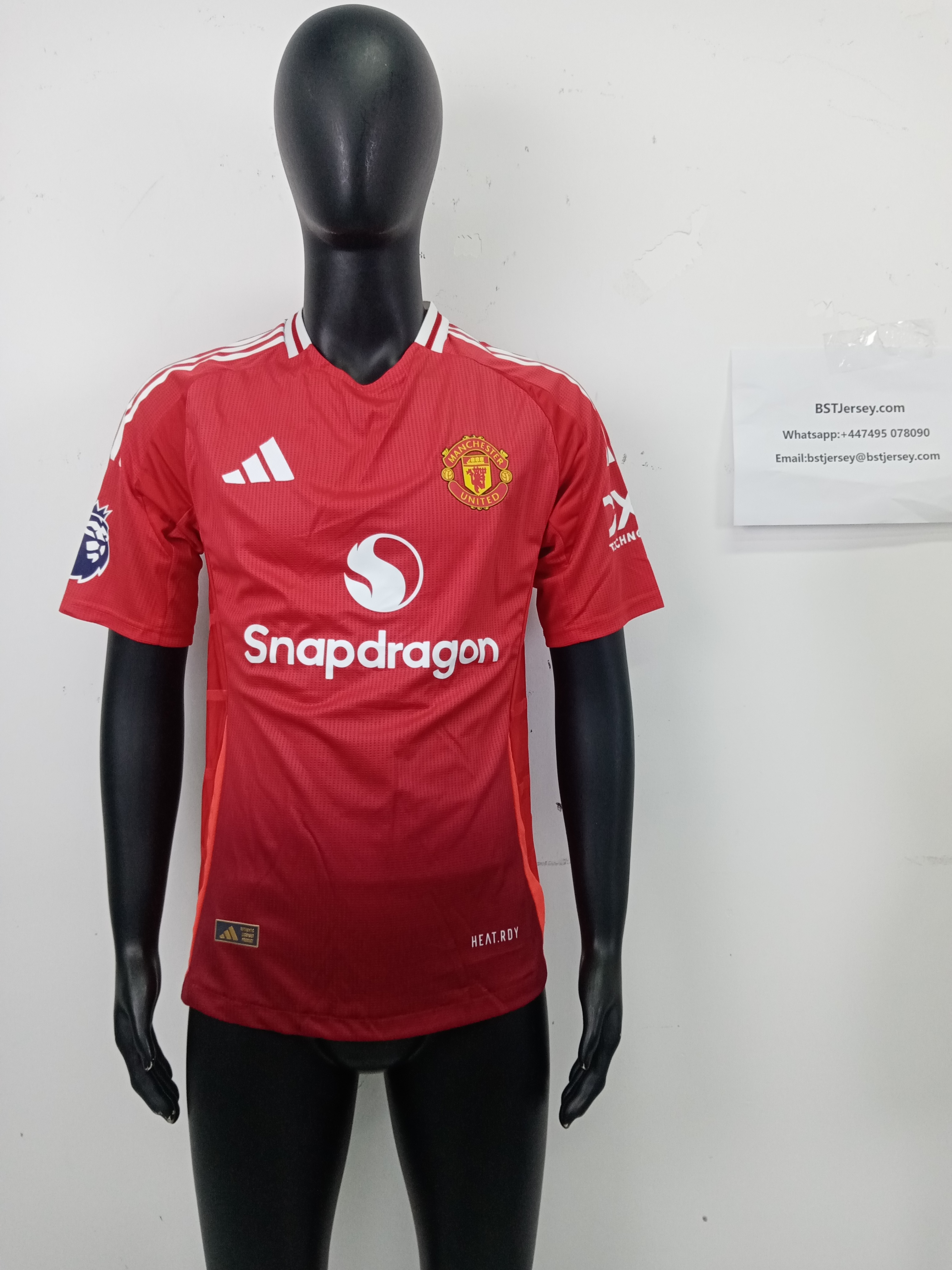 Bruno Fernandes Manchester United 24/25 Player Home Jersey review Mndg 02