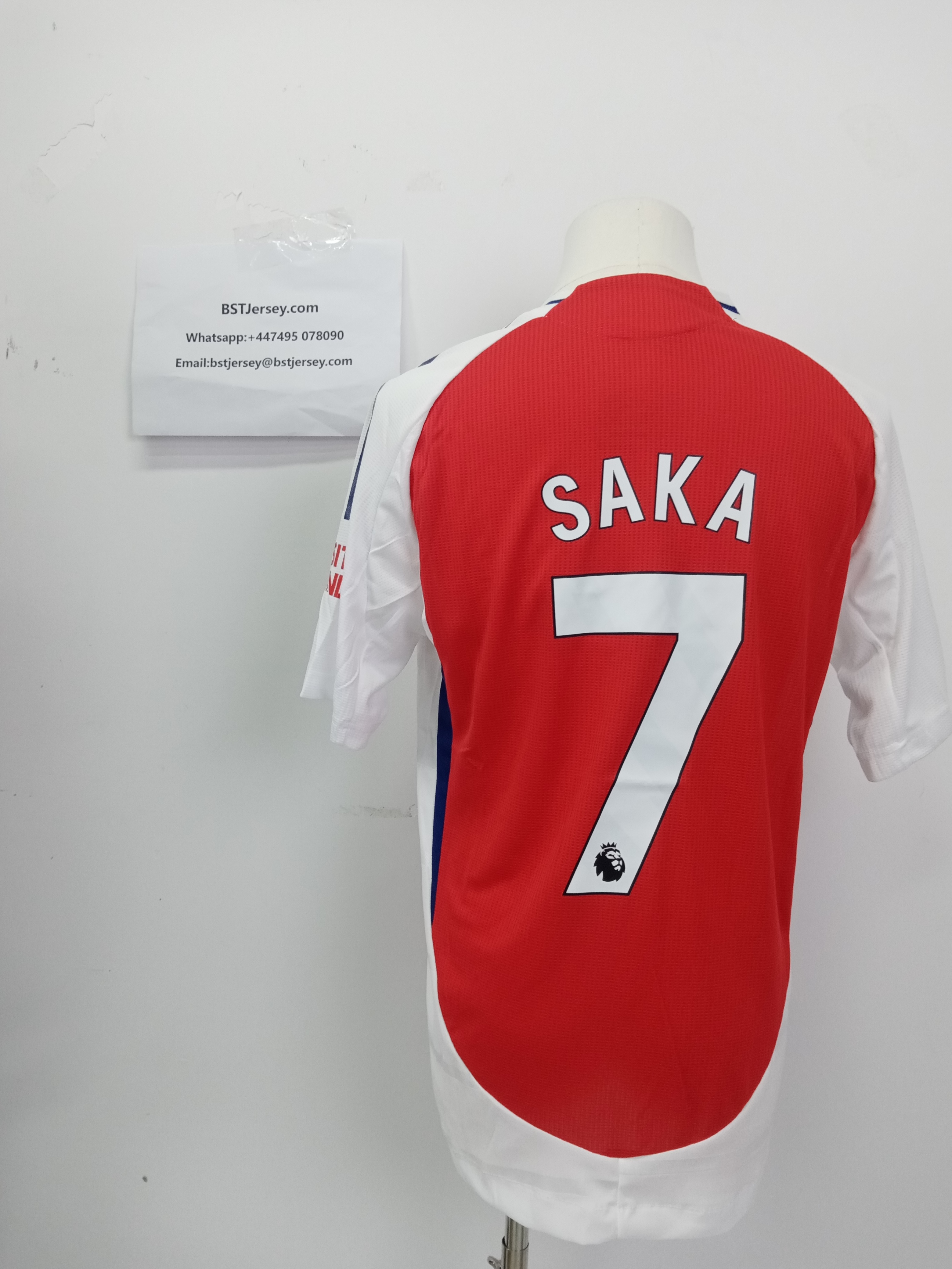 Men's Player Saka Arsenal Home Jersey 24/25 review CXRhju 03