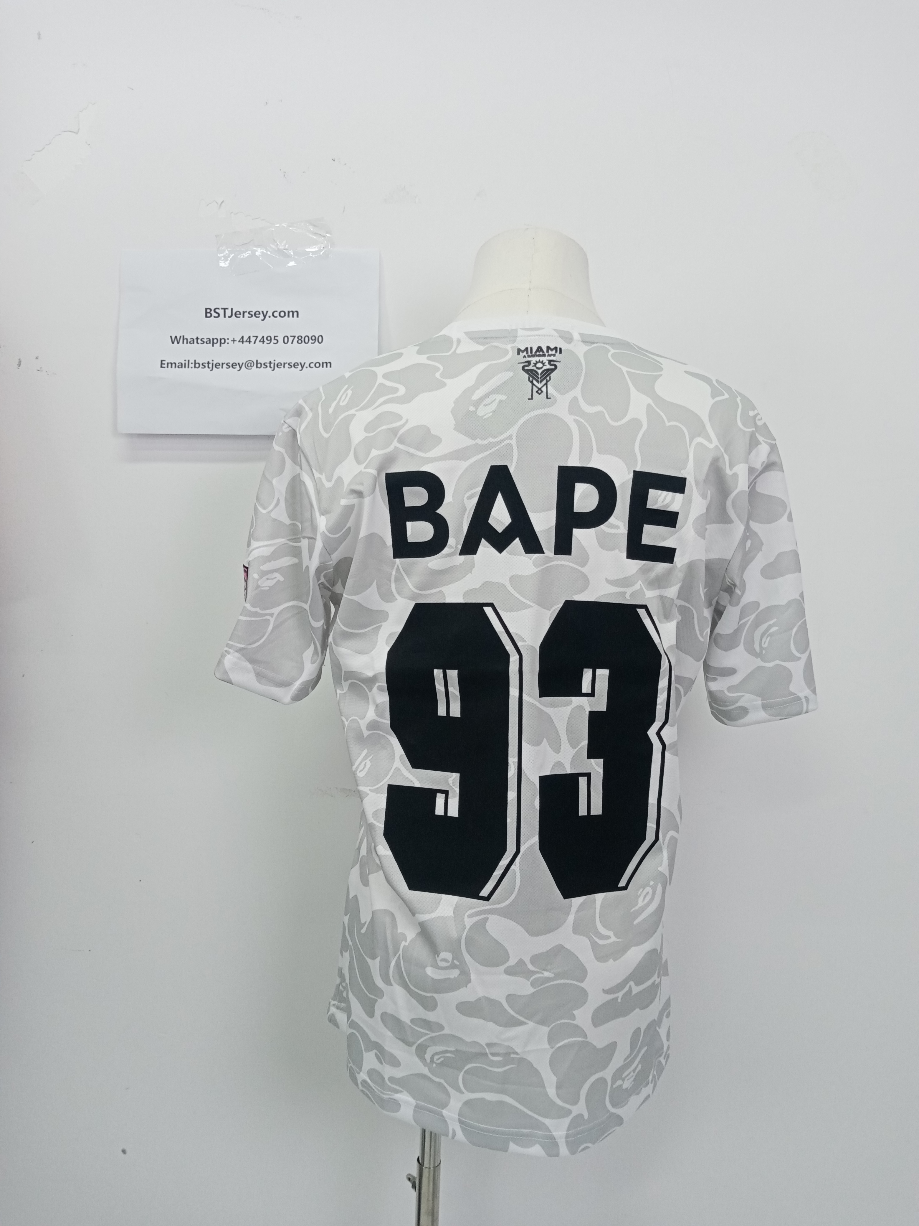 BAPE x Inter Miami CF Camo Tee White review CHYn 01