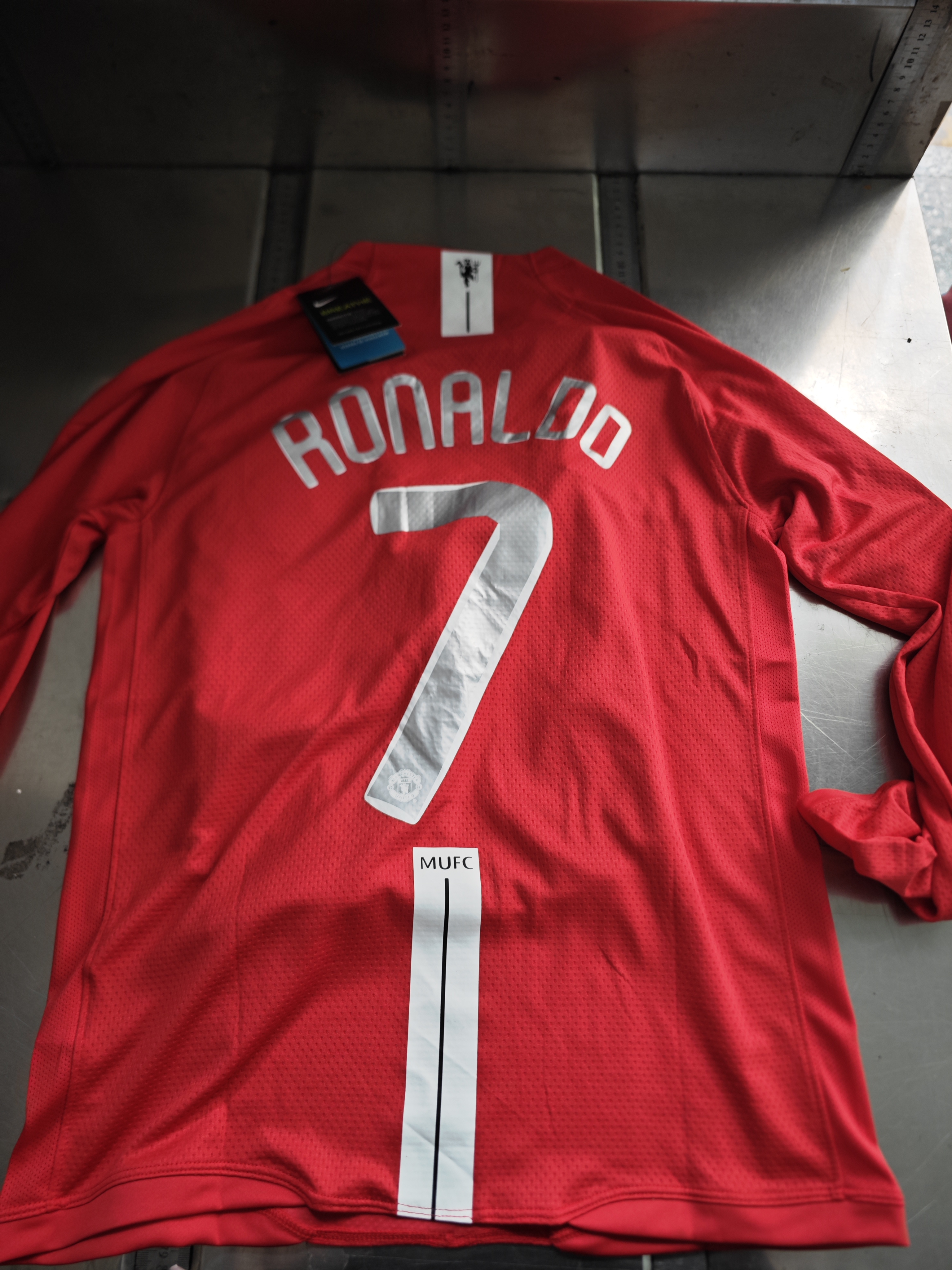 Cristiano Ronaldo Manchester United 2008 UCL Final Jersey review Unehr 01