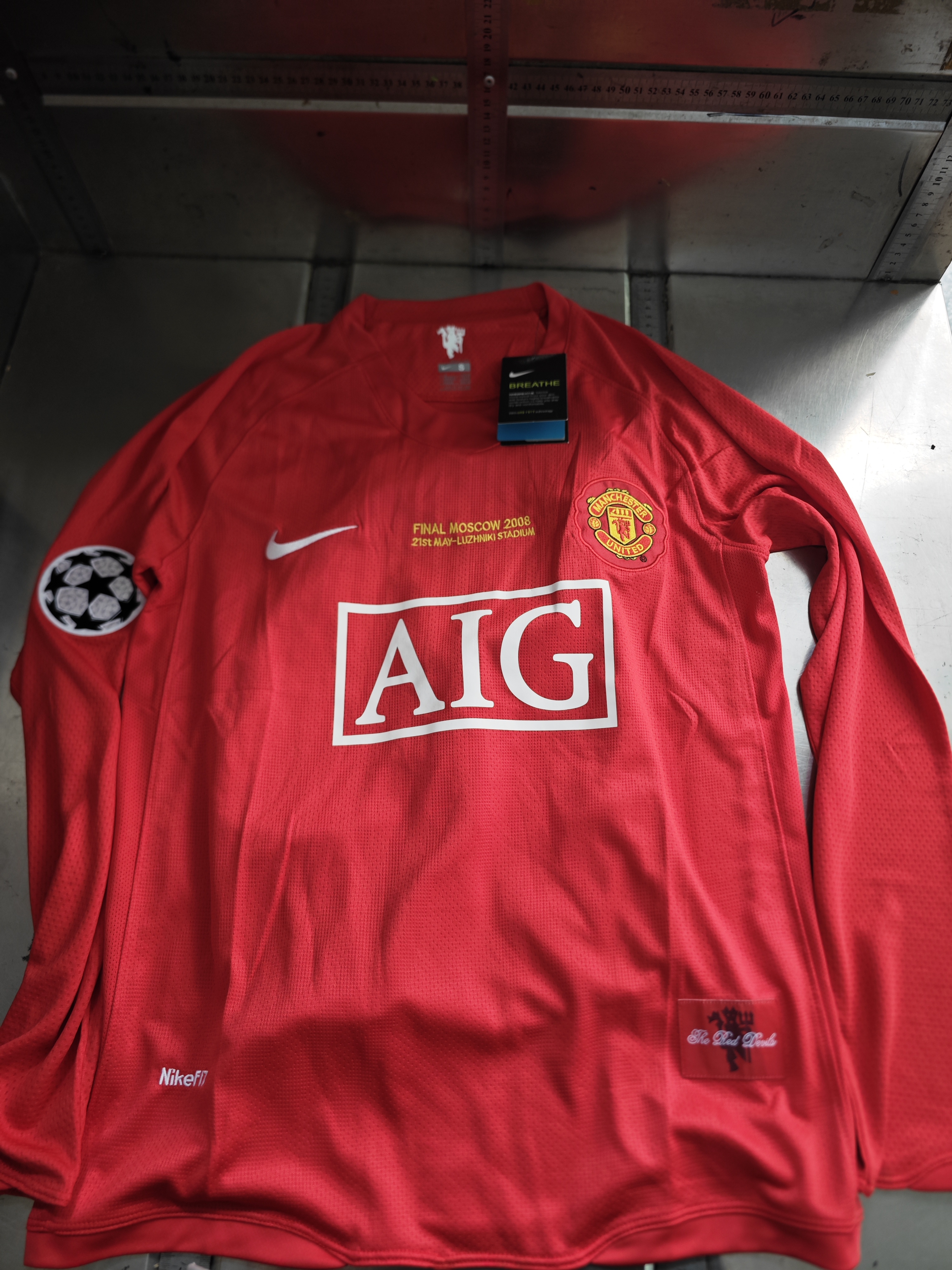 Cristiano Ronaldo Manchester United 2008 UCL Final Jersey review Unehr 02