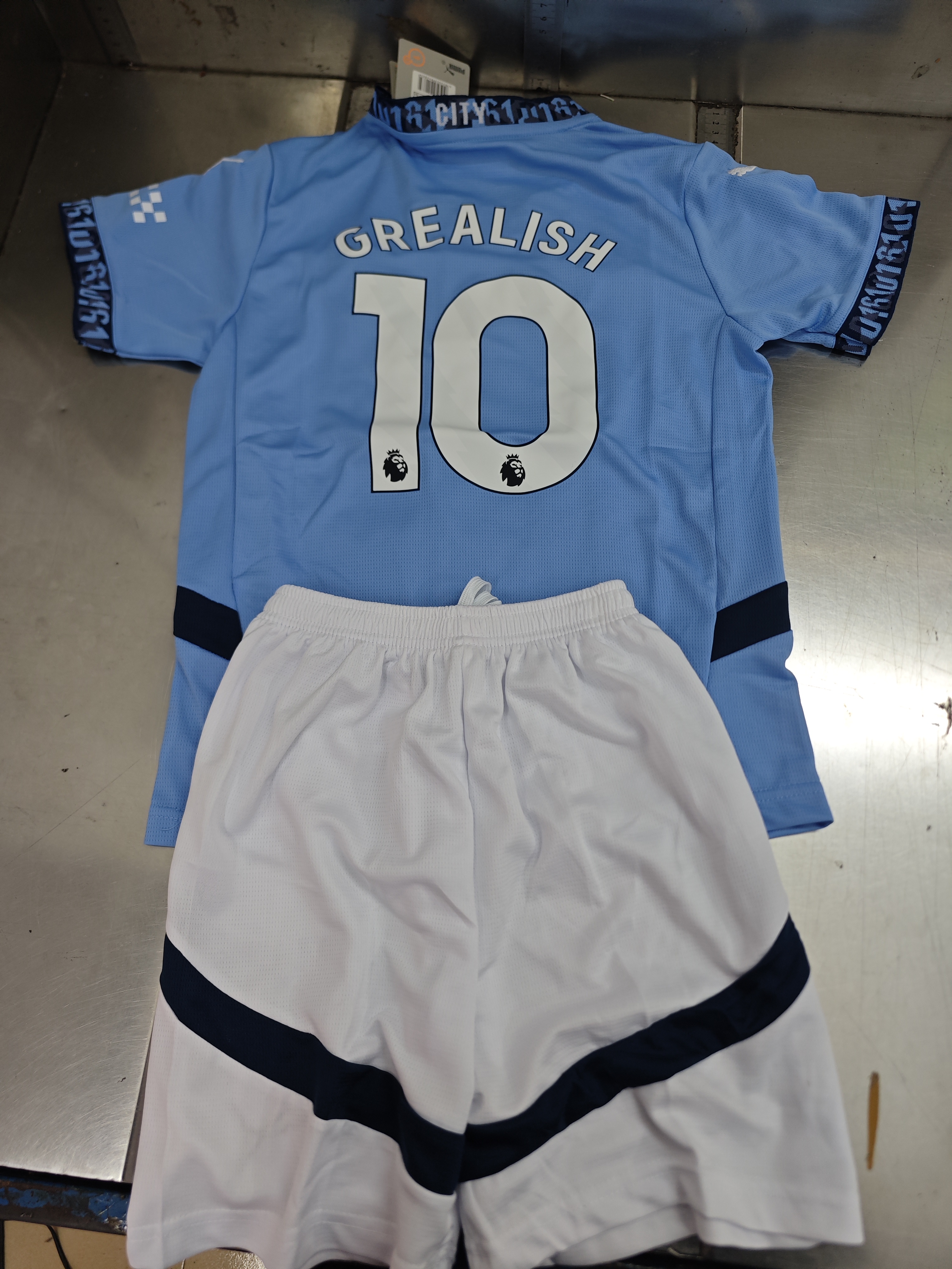 Kid's Replica Grealish Manchester City Home Jersey 24/25 review JNdjw 02
